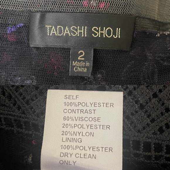 Tadashi Shoji Fletcher Embroidered Mid-Length Dress - Picture 11 of 13